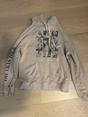 Taylor Swift official Eras Tour Taupe Hoodie - unisex size M